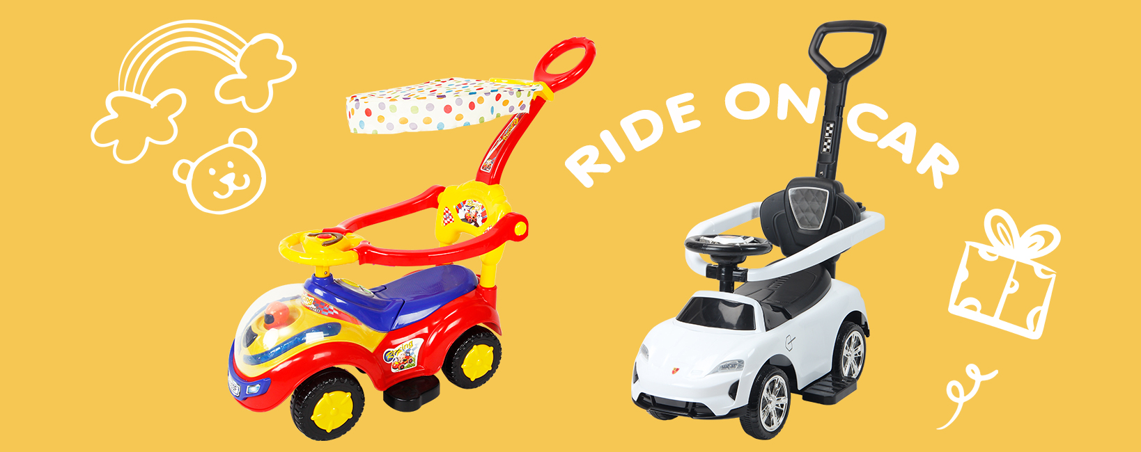 kids wiggle car